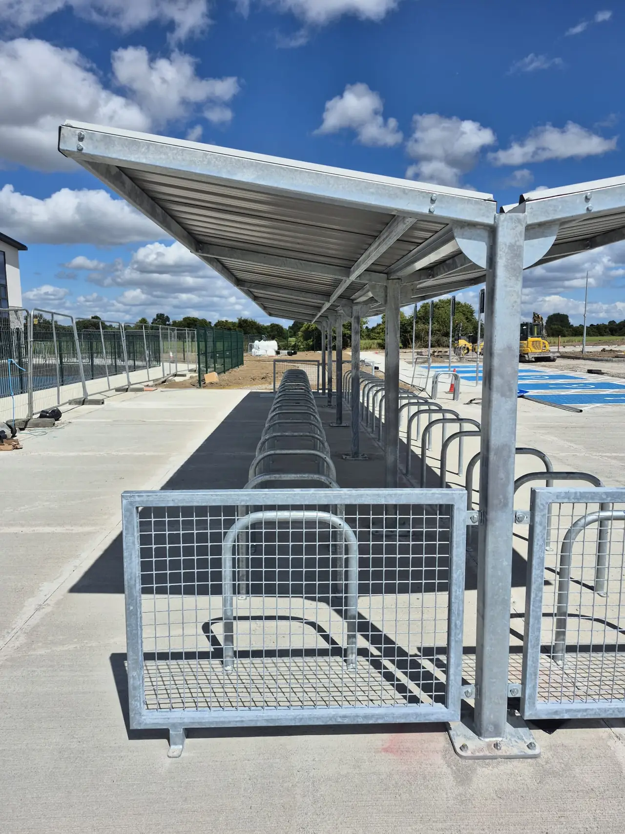 Secure-Mesh Bike Shelter — EireSafe