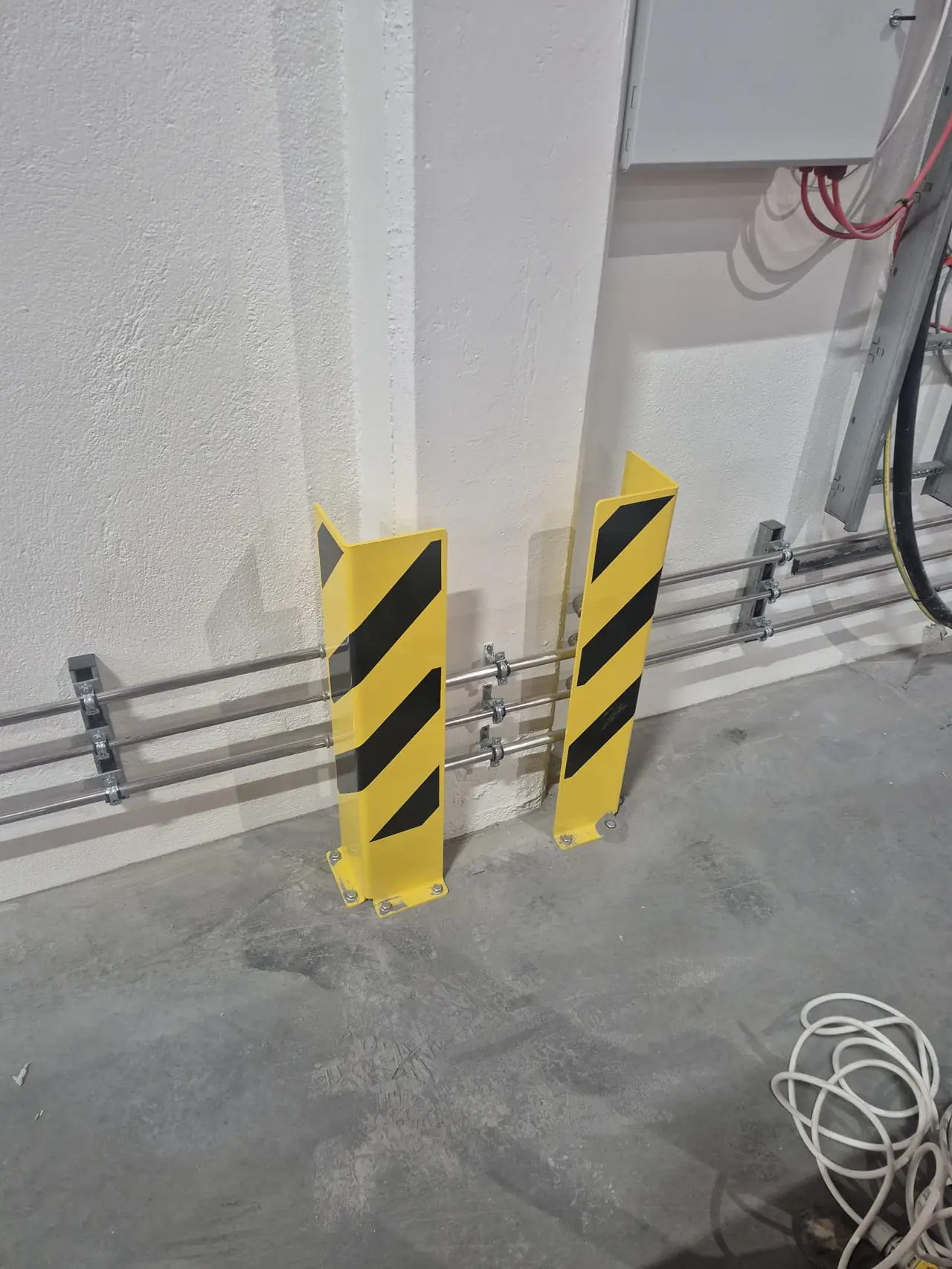 Steel Corner Protectors — Plant Room — EireSafe