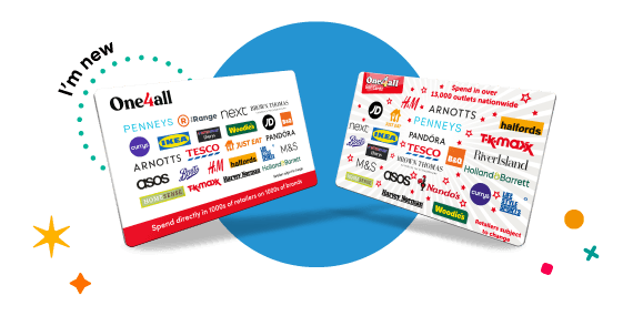 One4all gift card - the &euro;100 reward for a successful referral